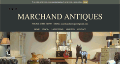 Desktop Screenshot of marchandantiques.co.uk