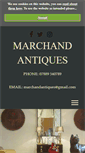 Mobile Screenshot of marchandantiques.co.uk